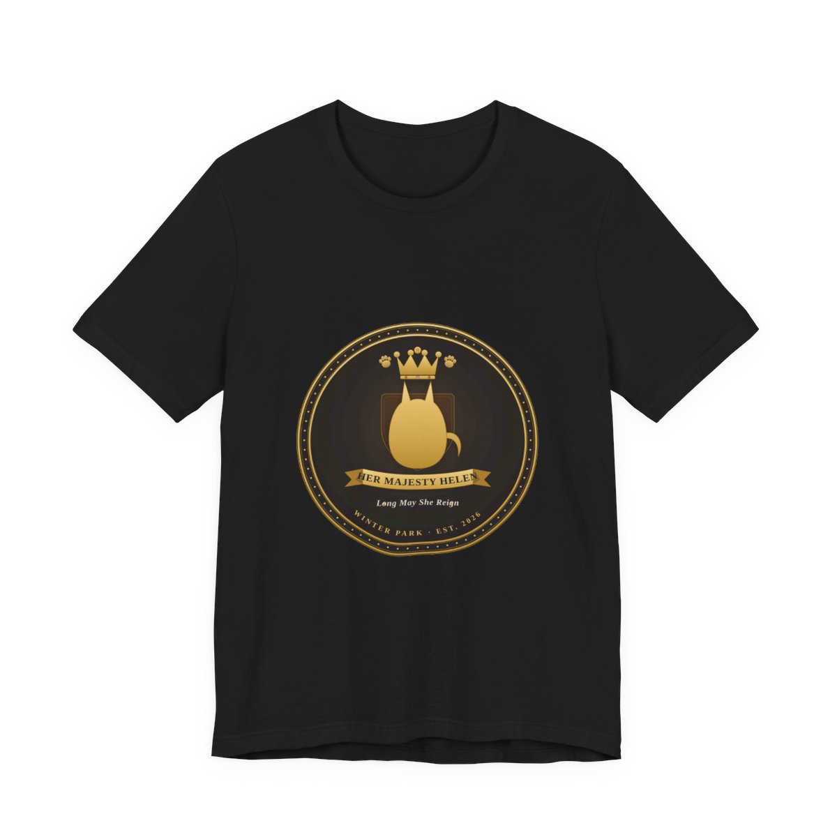Her Majesty Helen — Royal Crest Tee — Helen Cam royal collection